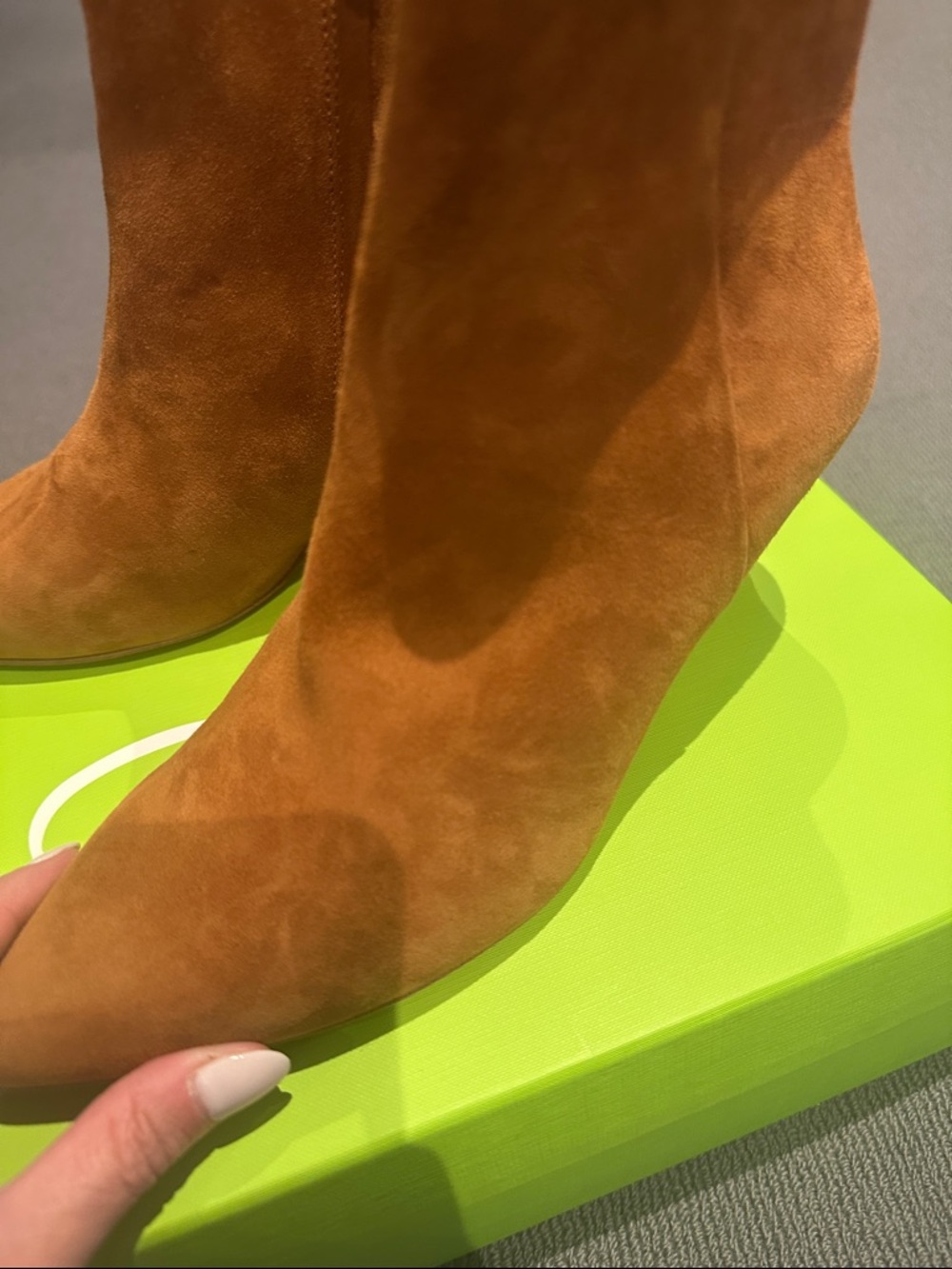 NIB San Edelman Ulissa in Brown Suede - Picture 5 of 14